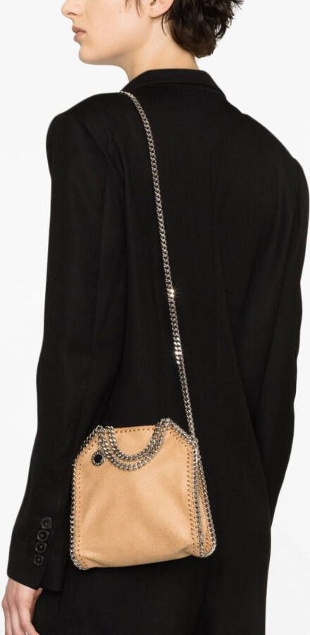 Stella McCartney Falabella kleine shopper Bruin