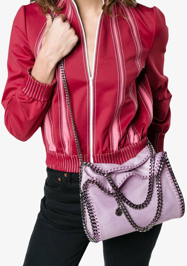 Stella McCartney Falabella mini shoulder bag Paars