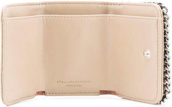 Stella McCartney Falabella portemonnee met flap Beige