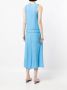Stella McCartney Flared jurk Blauw - Thumbnail 4