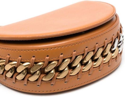 Stella McCartney Frayme kleine schoudertas Bruin