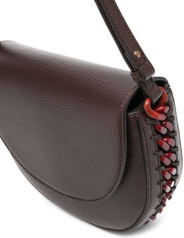 Stella McCartney Frayme schoudertas Bruin