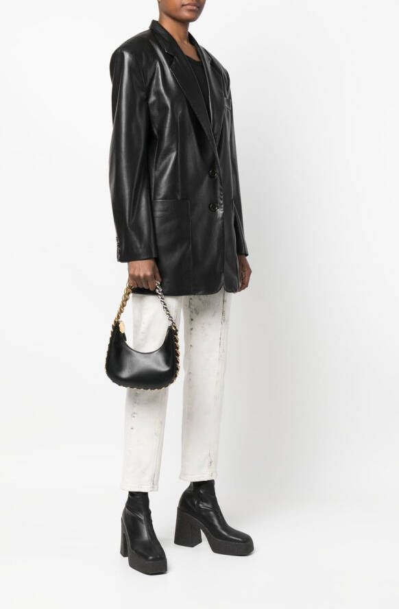 Stella McCartney Frayme schoudertas Zwart
