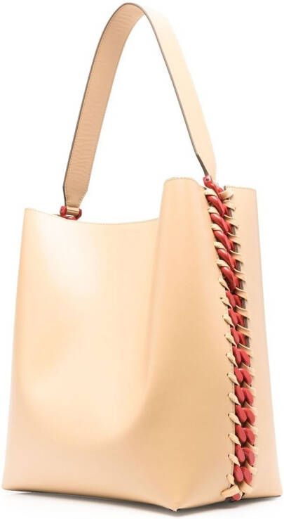 Stella McCartney Frayme shopper Beige