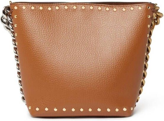 Stella McCartney Frayme bucket-tas Bruin