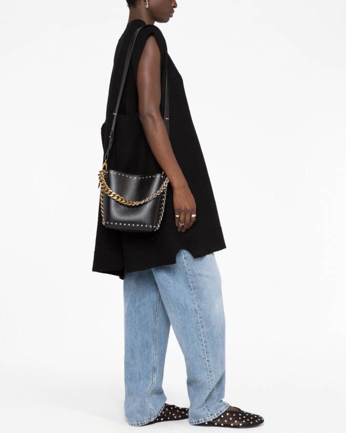 Stella McCartney Frayme bucket-tas Zwart
