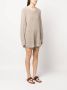 Stella McCartney Gebreide mini-jurk Bruin - Thumbnail 3