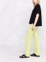 Stella McCartney Strong Silhouette T-shirt met korte mouwen Zwart - Thumbnail 4