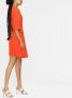 Stella McCartney Gedrapeerde mini-jurk Oranje - Thumbnail 3