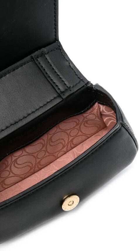 Stella McCartney Heuptas met logoplakkaat Zwart