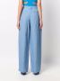 Stella McCartney High waist pantalon Blauw - Thumbnail 4