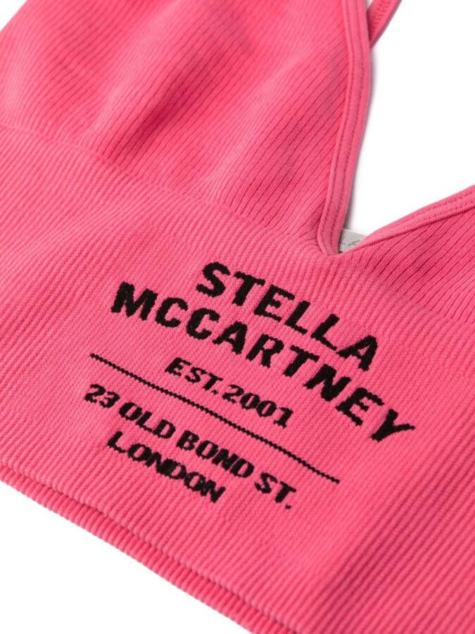 Stella McCartney Intarsia bh Roze