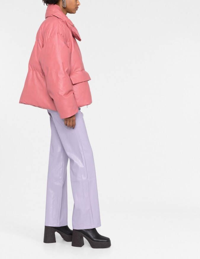 Stella McCartney Jack van imitatieleer Roze