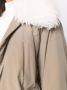 Stella McCartney Jas met kraag van imitatiebont Beige - Thumbnail 5