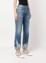 Stella McCartney Jeans met gerafeld-effect Blauw - Thumbnail 3