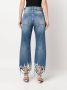 Stella McCartney Jeans met gerafeld-effect Blauw - Thumbnail 4
