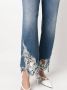 Stella McCartney Jeans met gerafeld-effect Blauw - Thumbnail 5