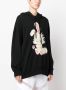 Stella McCartney Jersey hoodie Zwart - Thumbnail 3