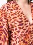 Stella McCartney Jurk met gestrikte taille Oranje - Thumbnail 5