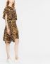 Stella McCartney Jurk met luipaardprint Bruin - Thumbnail 3