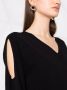 Stella McCartney Jurk met V-hals Zwart - Thumbnail 3