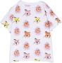 Stella McCartney Kids T-shirt met dierenprint Wit - Thumbnail 2