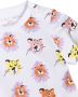 Stella McCartney Kids T-shirt met dierenprint Wit - Thumbnail 3