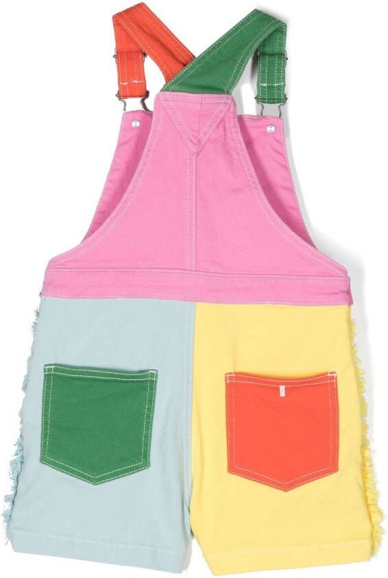Stella McCartney Kids Overall met colourblocking Roze