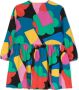 Stella McCartney Kids Flared jurk Blauw - Thumbnail 2