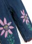 Stella McCartney Kids Tuinbroek met geborduurde bloe Blauw - Thumbnail 3