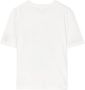 Stella McCartney Kids T-shirt met bloe print Wit - Thumbnail 2