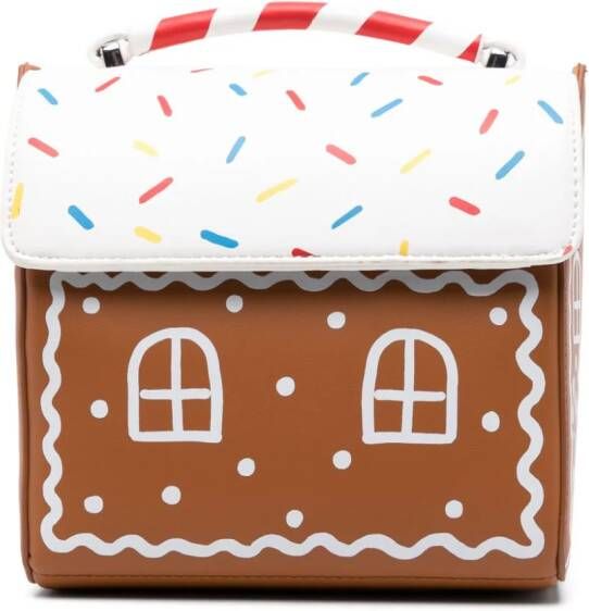 Stella McCartney Kids Gingerbread House shopper Wit