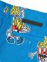 Stella McCartney Kids Chino shorts met grafische print Blauw - Thumbnail 3