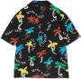 Stella McCartney Kids Shirt met grafische print Zwart - Thumbnail 2