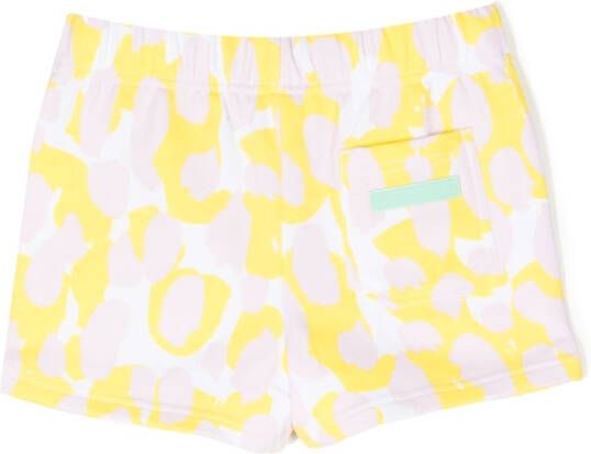 Stella McCartney Kids Shorts met grafische print Roze