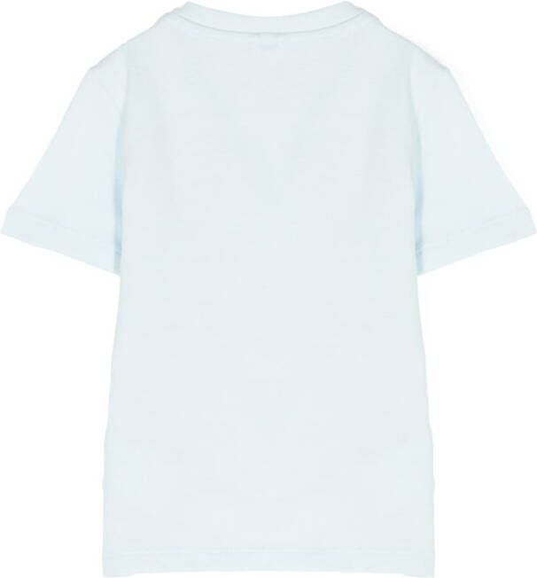 Stella McCartney Kids T-shirt met print Blauw