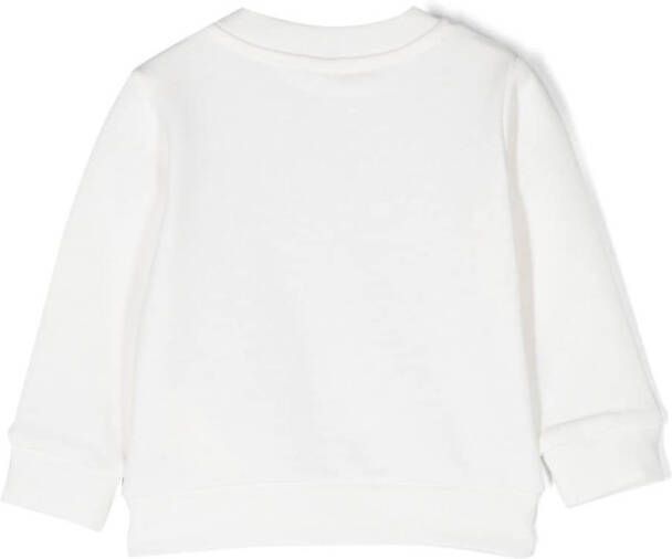 Stella McCartney Kids Sweater met grafische print Wit