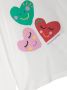 Stella McCartney Kids T-shirt met hartprint Wit - Thumbnail 3