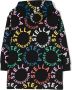 Stella McCartney Kids Hoodie-jurk met logo Zwart - Thumbnail 2
