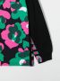 Stella McCartney Kids Hoodie met bloe print Zwart - Thumbnail 3