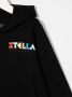 Stella McCartney Kids Hoodie met logo Zwart - Thumbnail 3