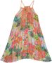 Stella McCartney Kids Jurk met bloe print Oranje - Thumbnail 2