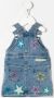 Stella McCartney Kids Jurk met geborduurde ster Blauw - Thumbnail 2