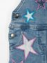 Stella McCartney Kids Jurk met geborduurde ster Blauw - Thumbnail 3