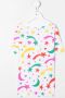 Stella McCartney Kids Katoenen T-shirt Wit - Thumbnail 2