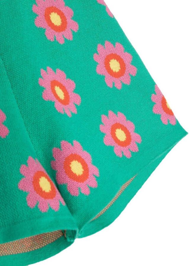 Stella McCartney Kids Shorts met bloemenprint Groen