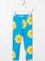 Stella McCartney Kids Legging met zonnebloemprint Blauw - Thumbnail 2