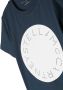 Stella McCartney Kids T-shirt met logoprint Blauw - Thumbnail 3