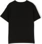Stella McCartney Kids T-shirt met logoprint Zwart - Thumbnail 2