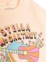 Stella McCartney Kids T-shirt met logoprint Oranje - Thumbnail 3